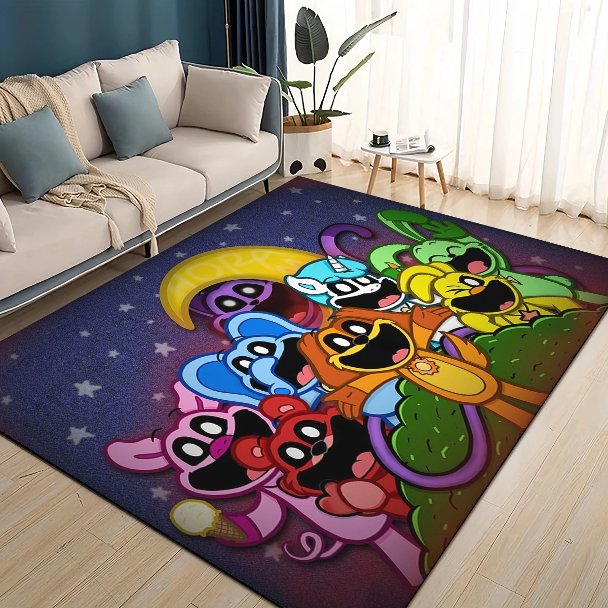 Commercial Printing Inc - Dywanik Cartoon S-Smiling C-Critters Catnap Craftycorn