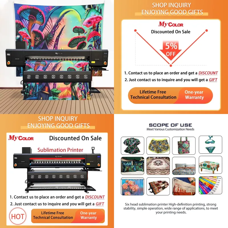 Large Format Sublimation Printer - Duże drukarki sublimacyjne, drukarki do papieru