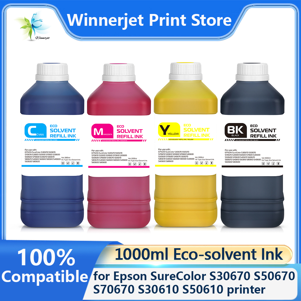 1000ml Tusz Eco-solvent do dru – Eco Solvent Ink Cartridge recenzja i cena