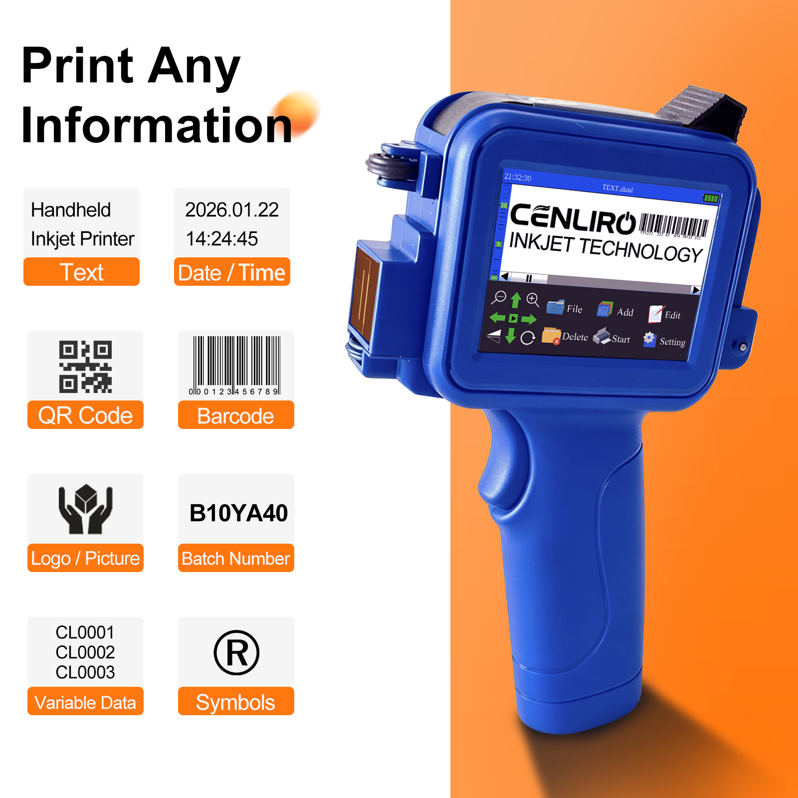 Mini drukarka atramentowa Cenl – Commercial Printing Inc recenzja i cena